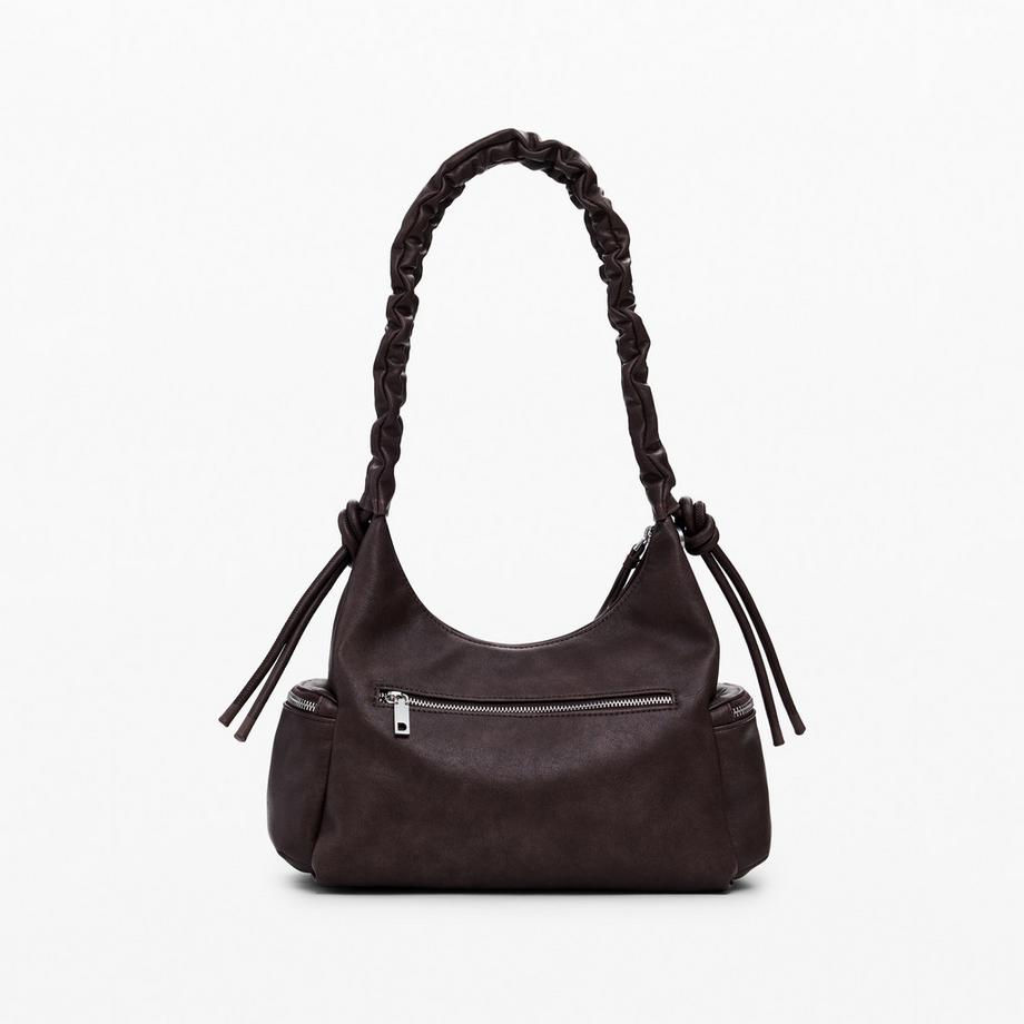 Desigual Handtasche mit gerafftem Griff  