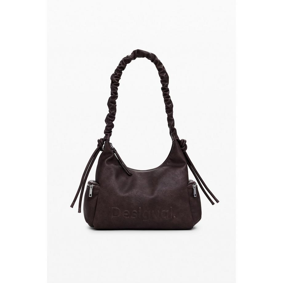 Desigual Handtasche mit gerafftem Griff  