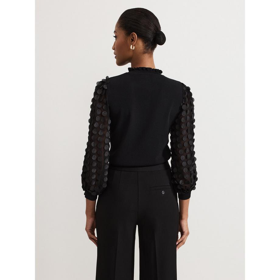 Phase Eight Shelly Gewebter Pullover mit Ärmeldetail  