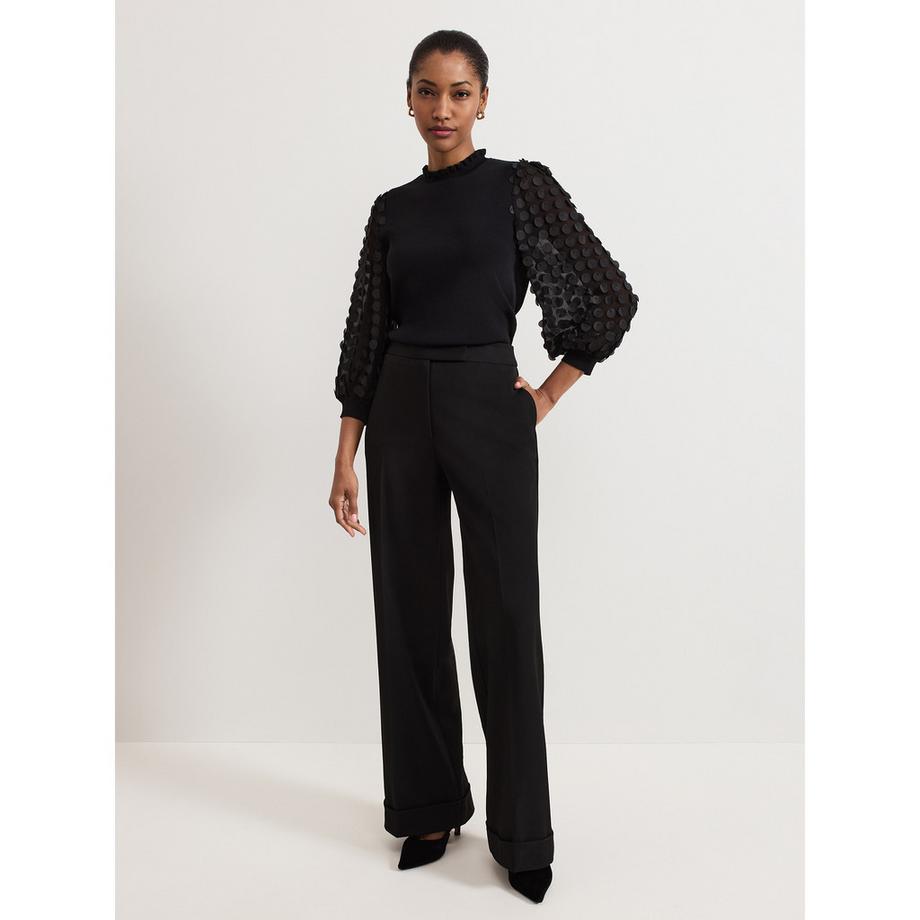 Phase Eight Shelly Gewebter Pullover mit Ärmeldetail  