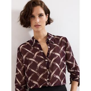 Phase Eight Cora Kariertes Langarmhemd  