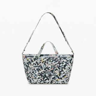 Desigual Borsa tote intrecciata  