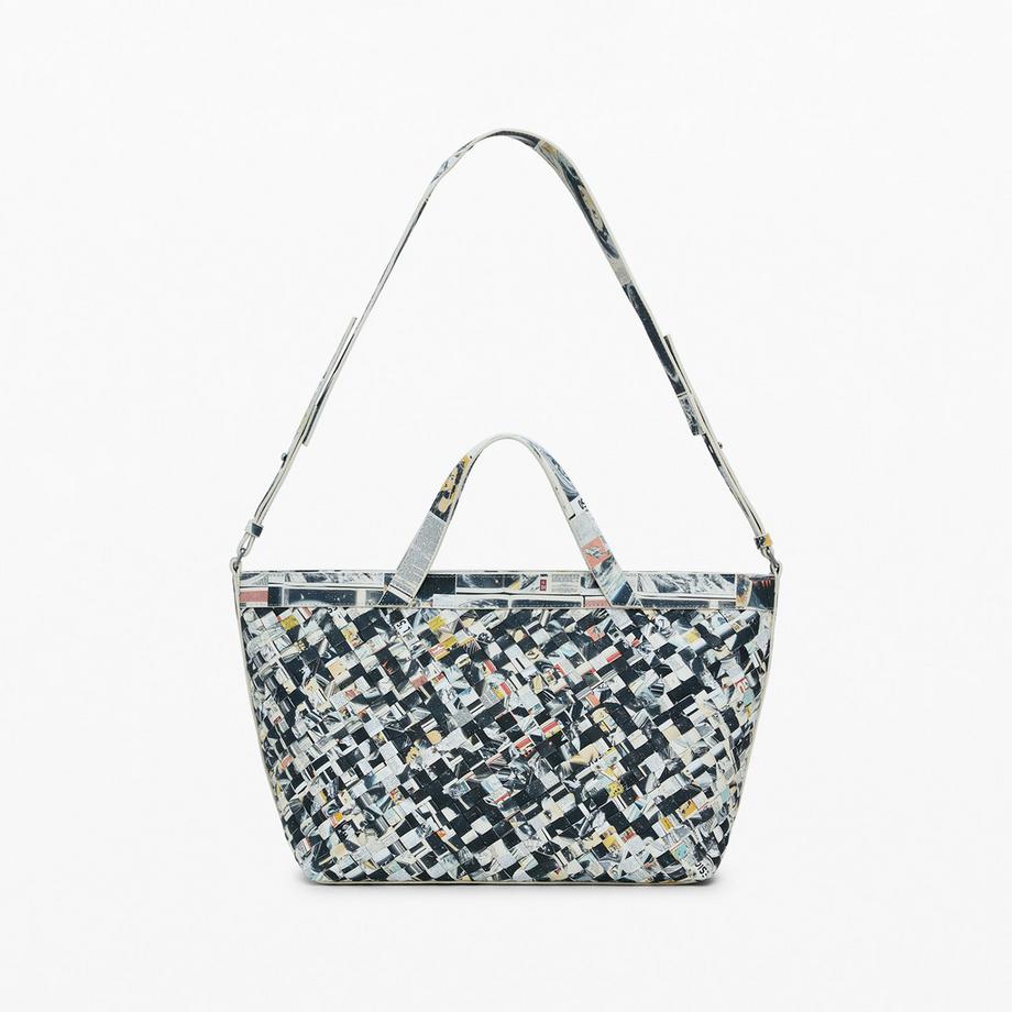 Desigual Tasche mit gewebtem Muster  