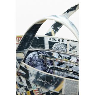 Desigual Borsa tote intrecciata  