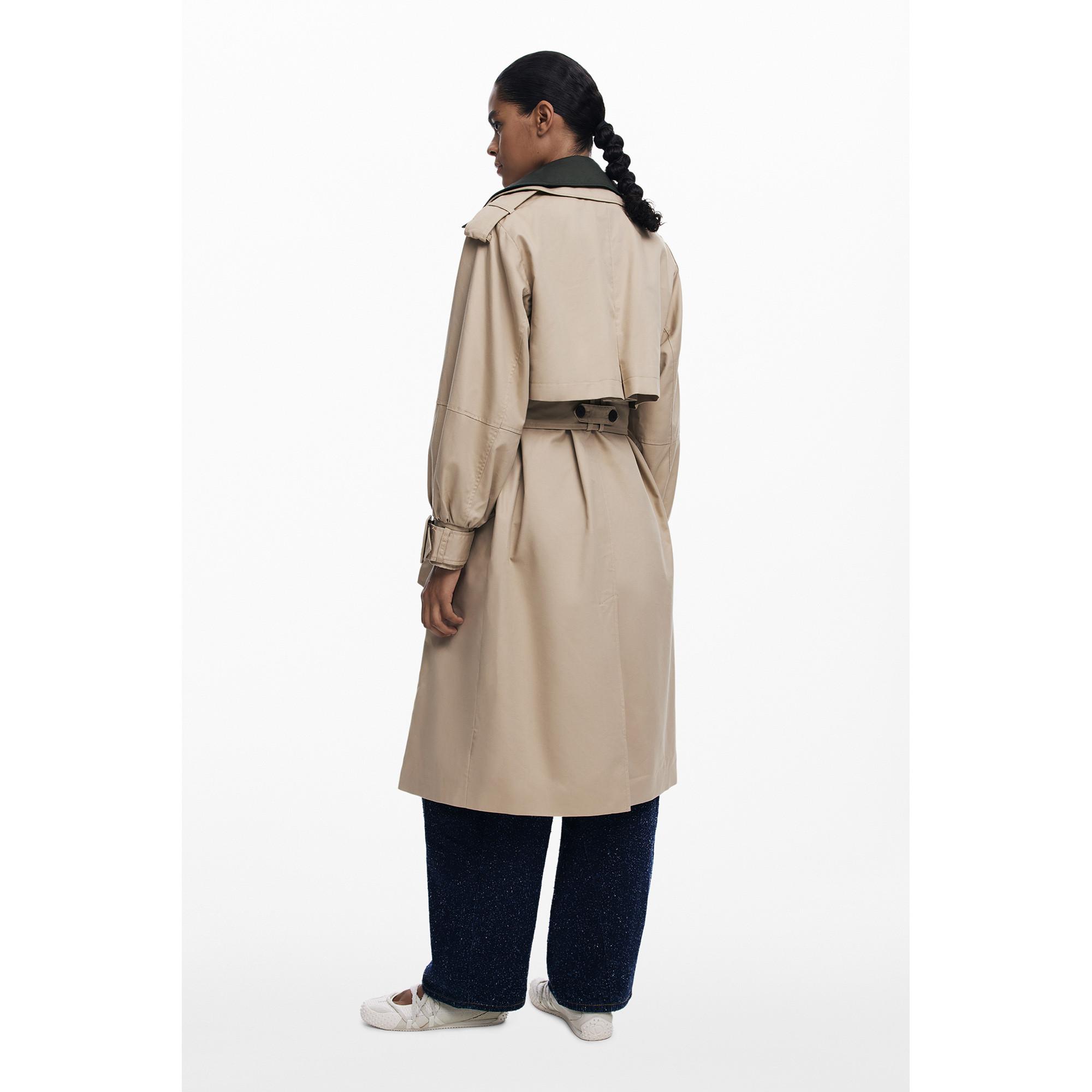 Desigual Langer Trenchcoat  