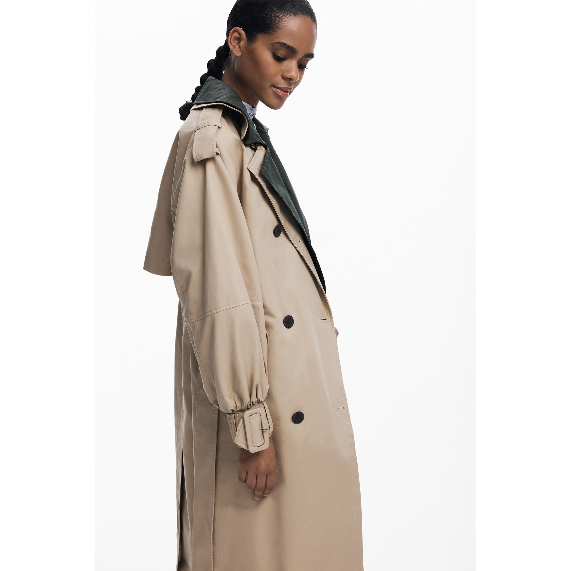 Desigual Langer Trenchcoat  
