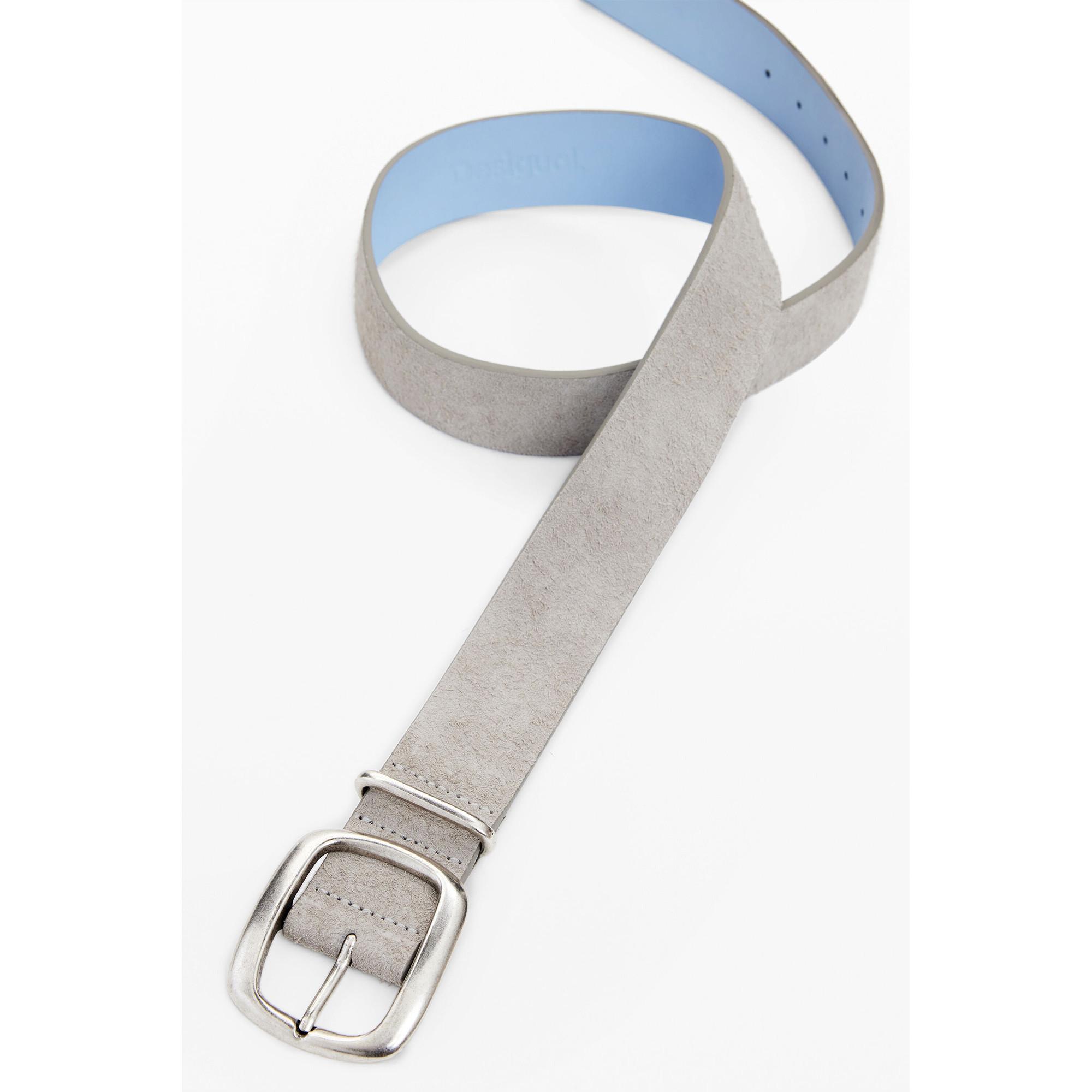 Desigual Wildleder Gürtel mit Schnalle  