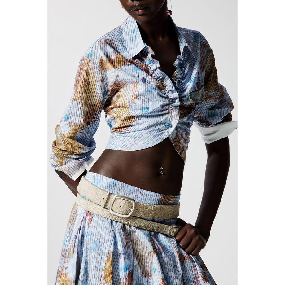 Desigual Ceinture en daim avec boucle  