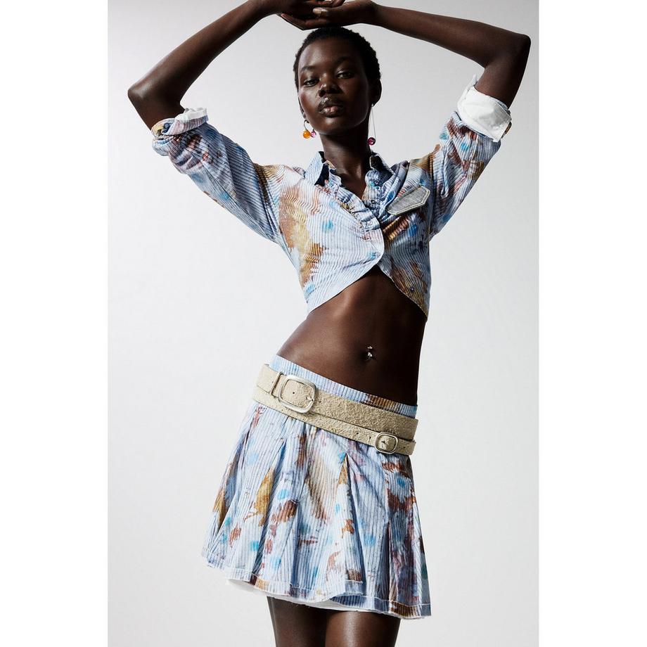 Desigual Ceinture en daim avec boucle  