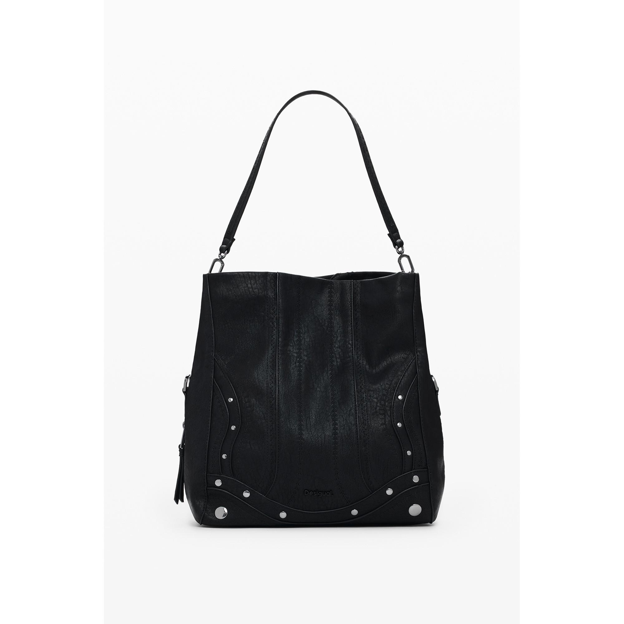 Desigual Schultertasche mit Patch-Effekt  