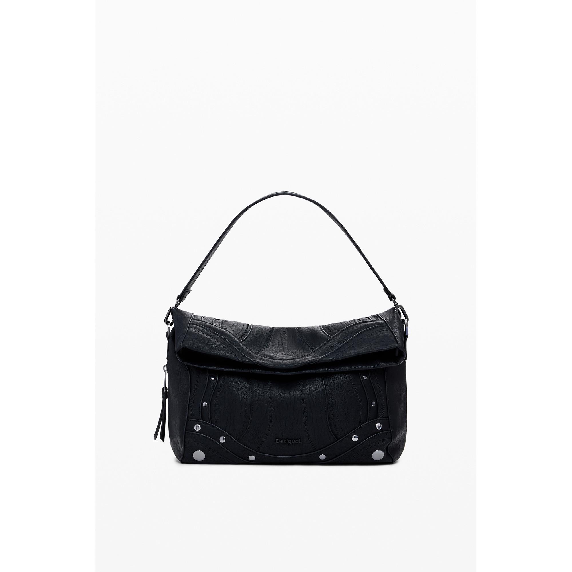 Desigual Schultertasche mit Patch-Effekt  