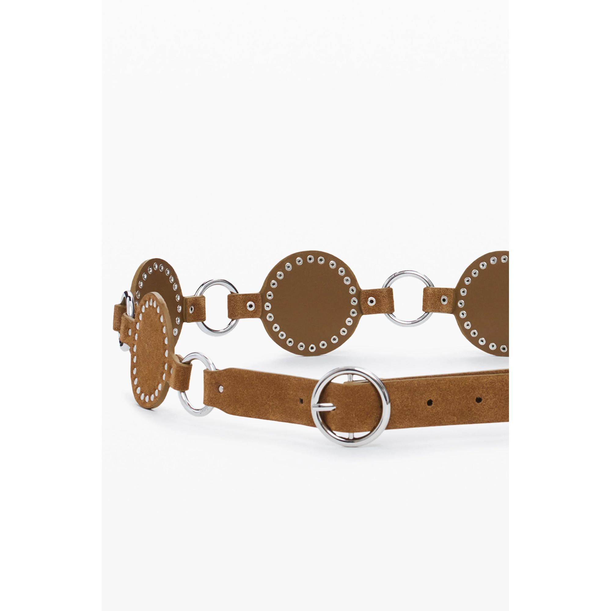 Desigual Ceinture à Anneaux Cloutés  