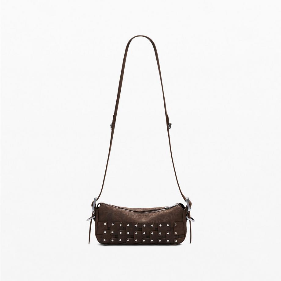 Desigual Borsa a Tracolla Stile Baguette  