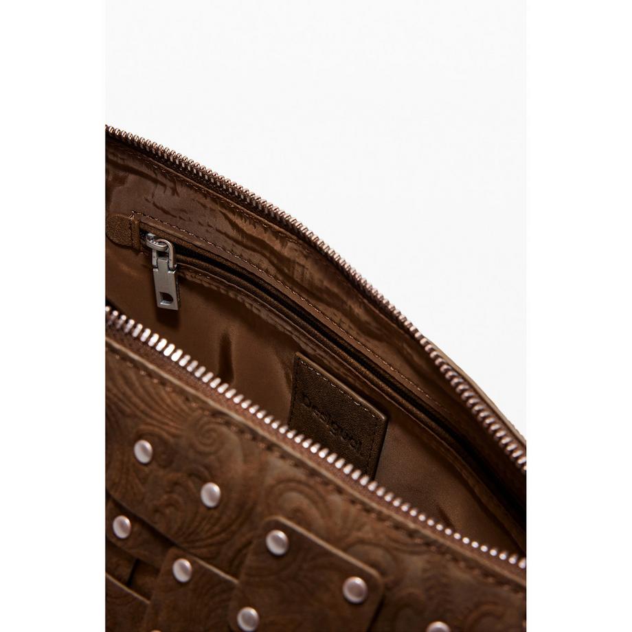 Desigual Borsa a Tracolla Stile Baguette  