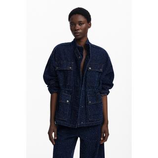 Desigual Giacca Trucker in Denim  