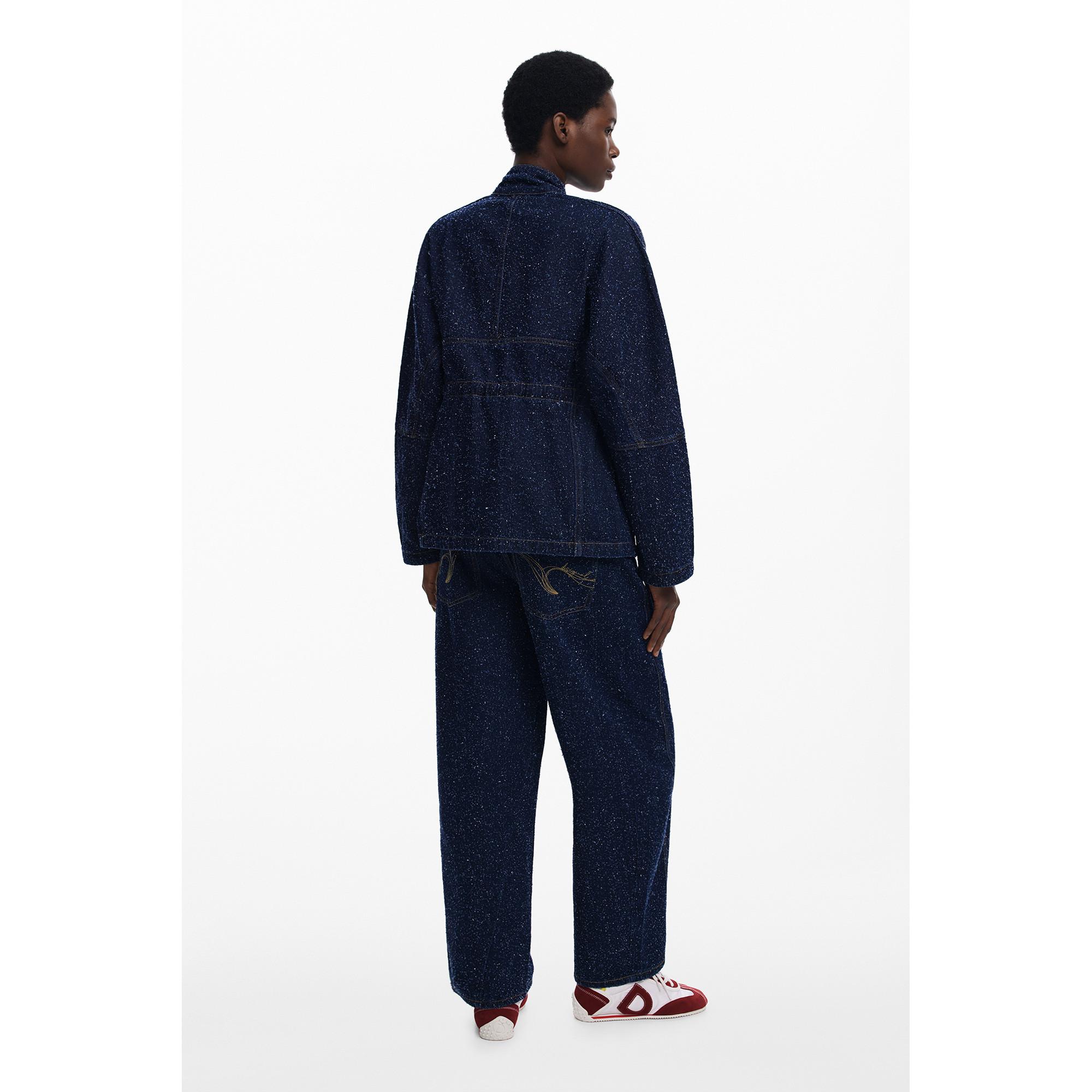 Desigual Giacca Trucker in Denim  