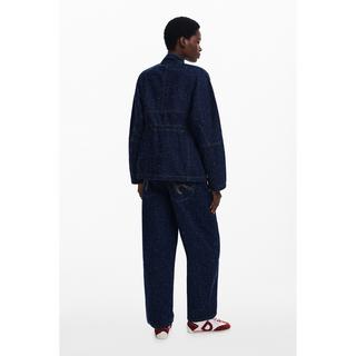 Desigual Giacca Trucker in Denim  