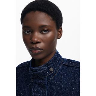 Desigual Giacca Trucker in Denim  