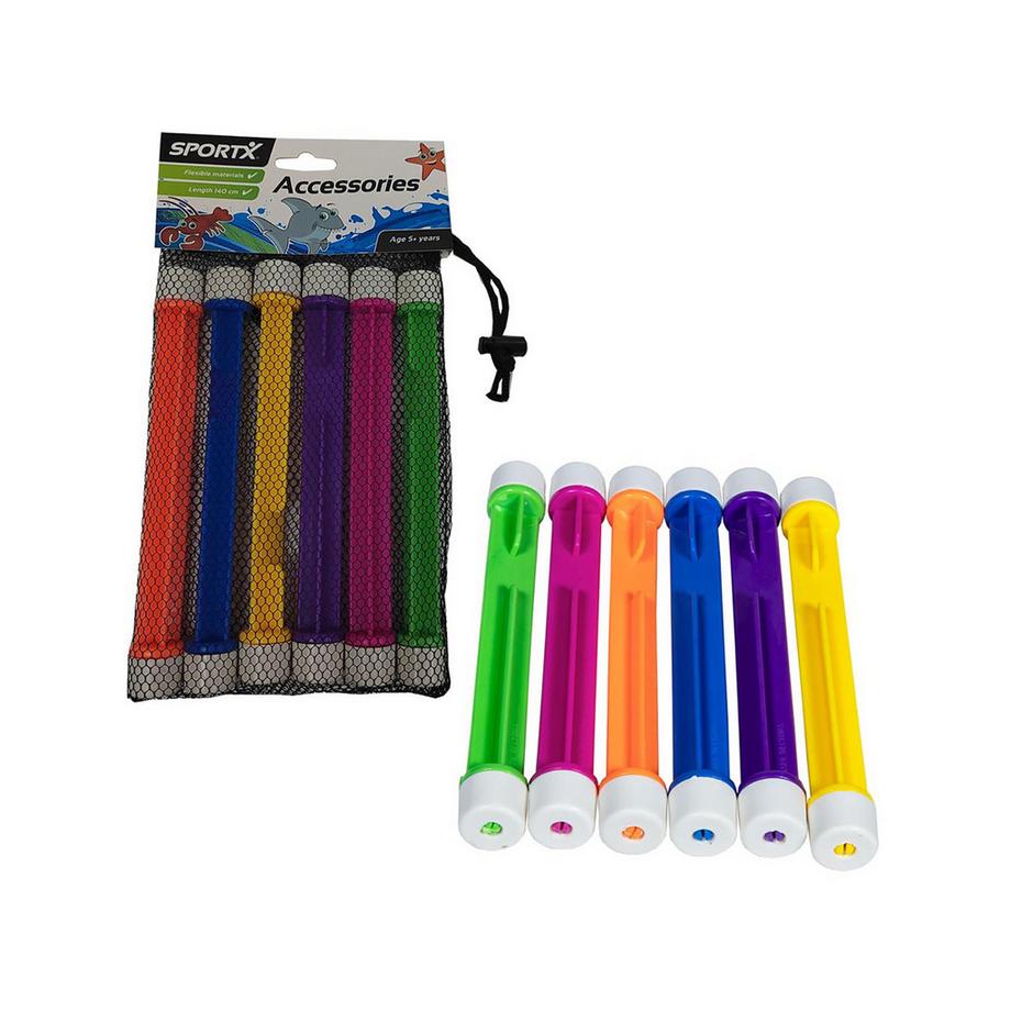 6 bastoncini subacquei in rete