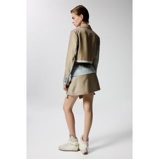 Desigual Minigonna con dettagli in denim  