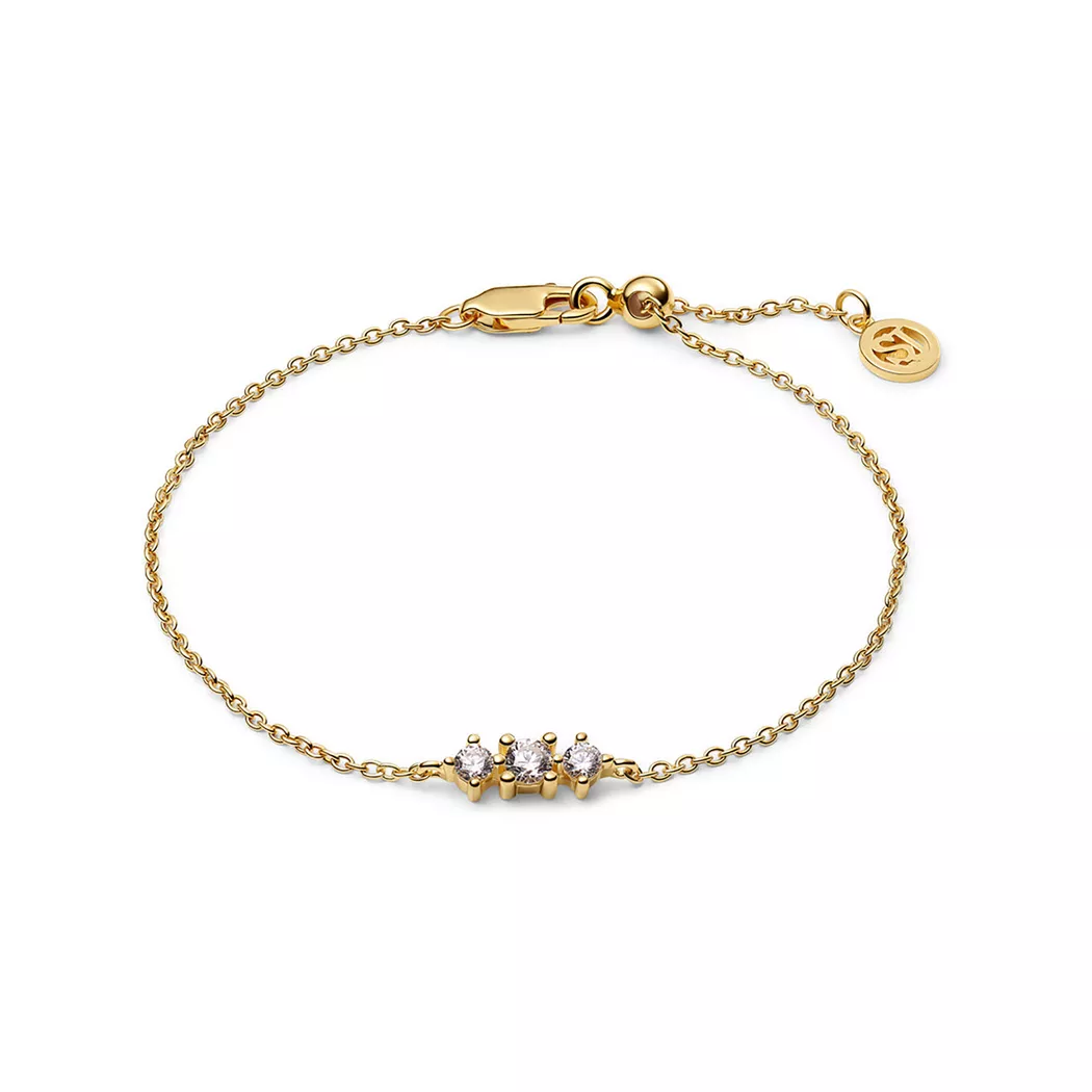 Sif Jakobs - Armband, Essenza, 18cm, Goldfarben 3