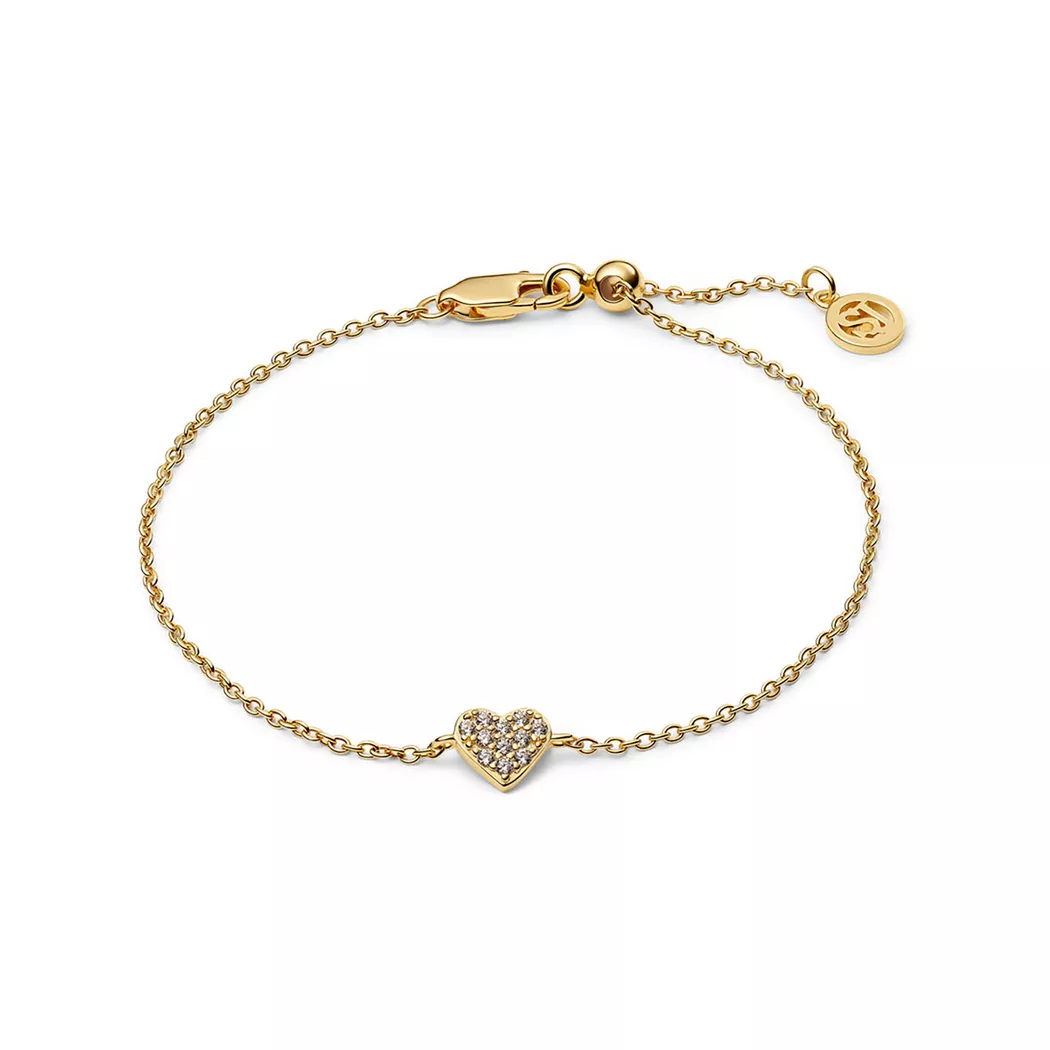 Sif Jakobs - Armband, Essenza, 18cm, Goldfarben