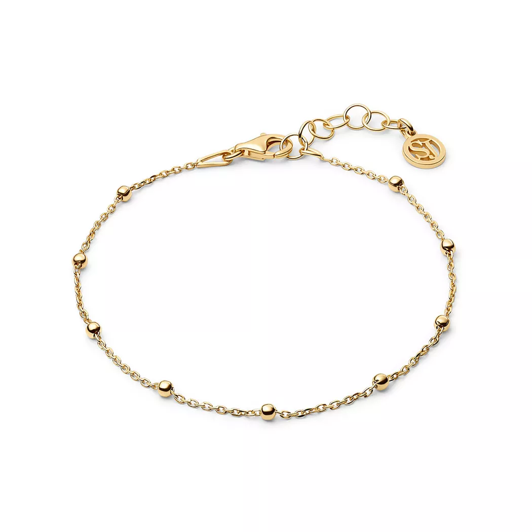 Sif Jakobs - Armband, Essenza, 18cm, Goldfarben 2