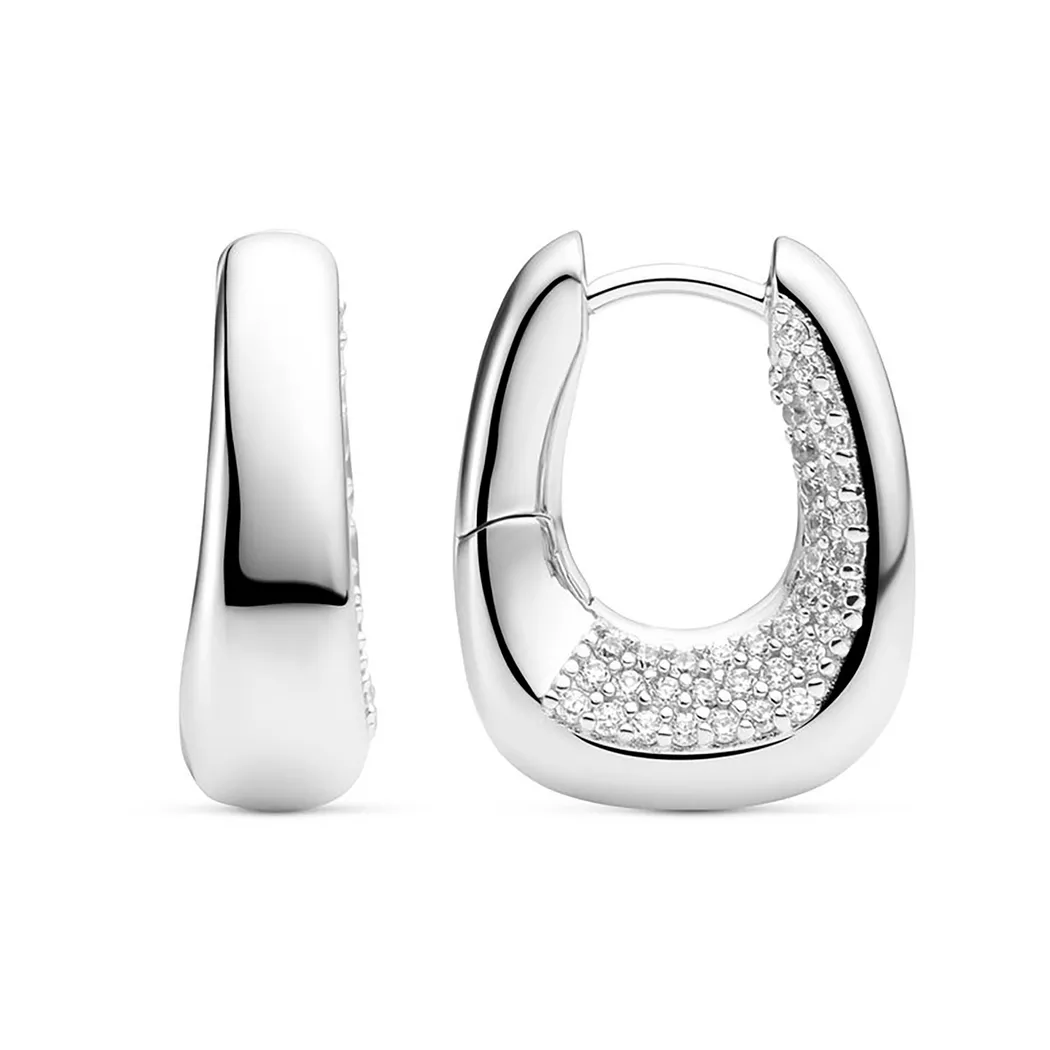 Sif Jakobs - Creolen, Borsa, One Size, Silber
