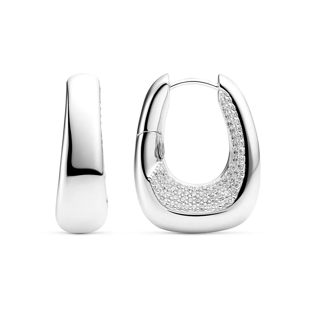 Sif Jakobs - Creolen, Borsa, One Size, Silber 2