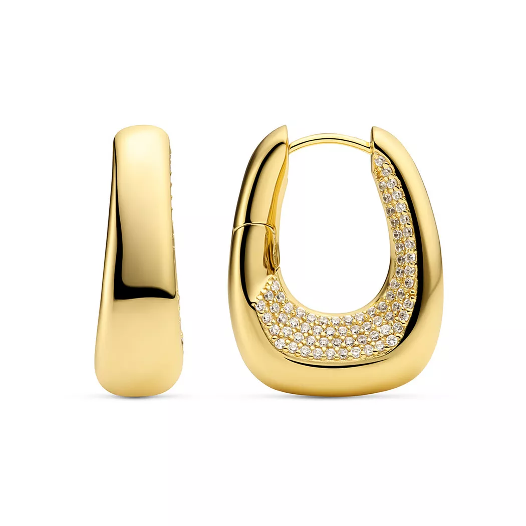 Sif Jakobs - Creolen, Borsa, One Size, Goldfarben