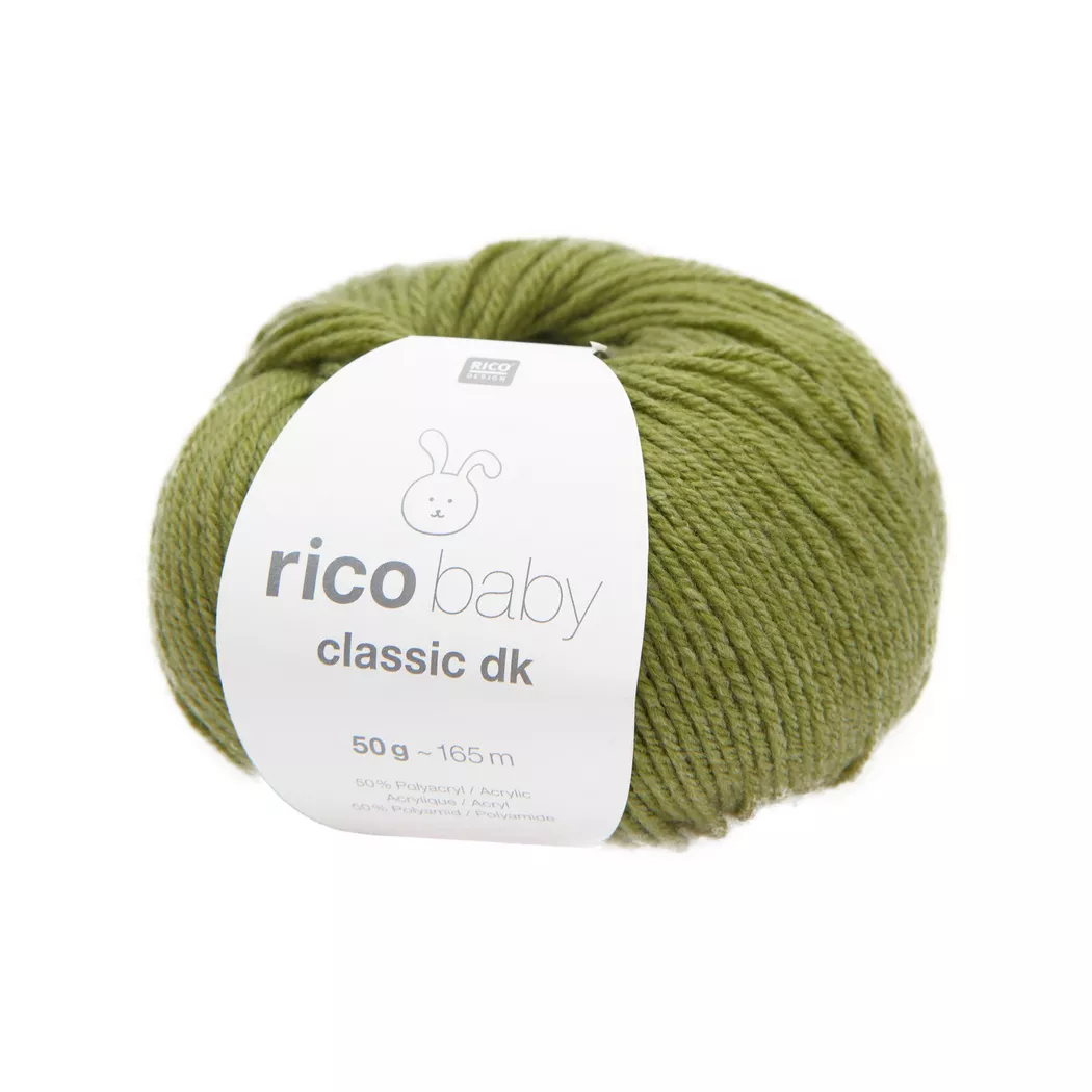 Rico Design - Strickgarn, 50GCA165M, Pistaziengrün