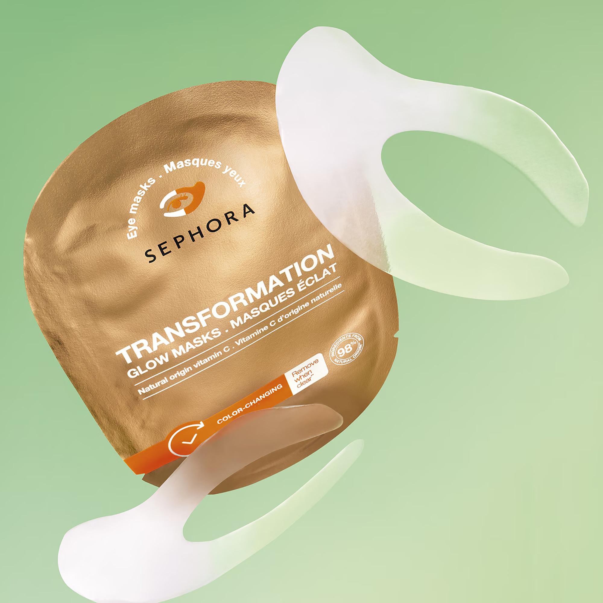 SEPHORA  Transformative Masken - Hydrogel-Masken für strahlende Augen - Vitamin C 