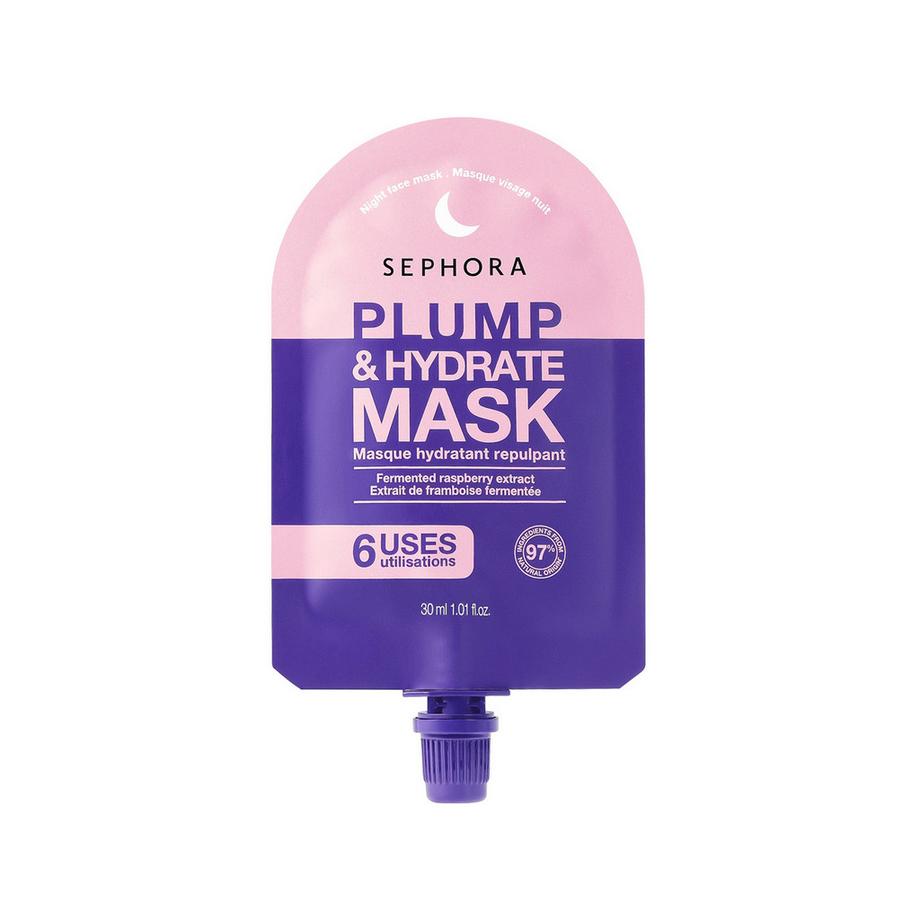 Gesichtsnachtmasken - Feuchtigkeitsspendende, umhüllende Creme-Gel-Textur