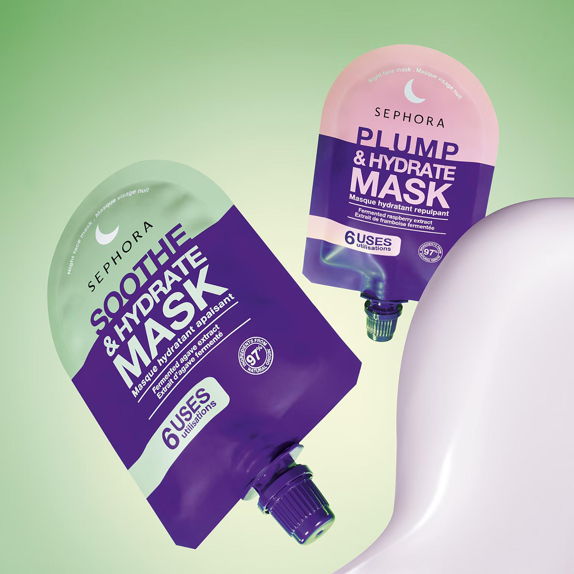 SEPHORA  Masques visage nuit - Texture gel-crème enveloppante hydratante 