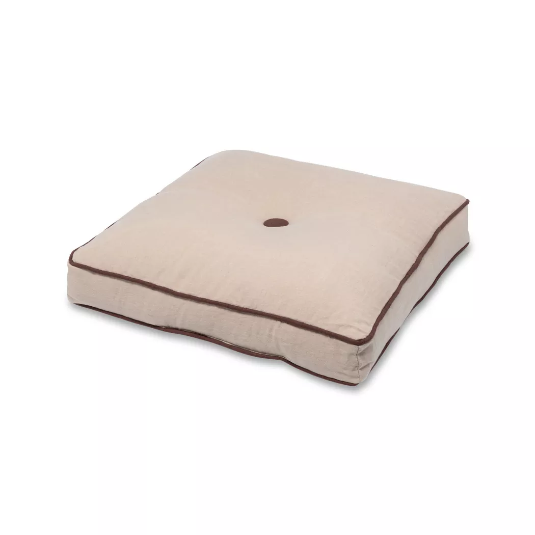 Manor - Sitzkissen, 40 x 40 cm, Beige