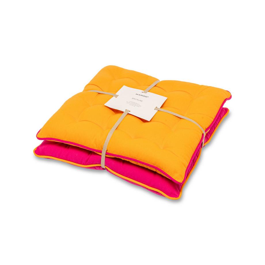 Coussins d'assise, lot de 2