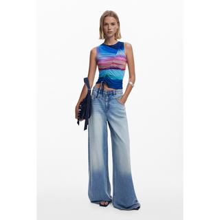 Desigual Wide Leg Jeans  