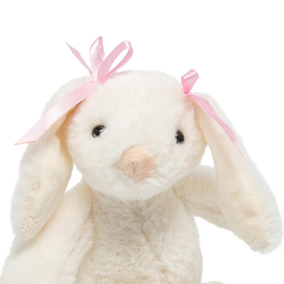 Shanghai Bear Hugs  P3 Hase Schleife beige 20cm 