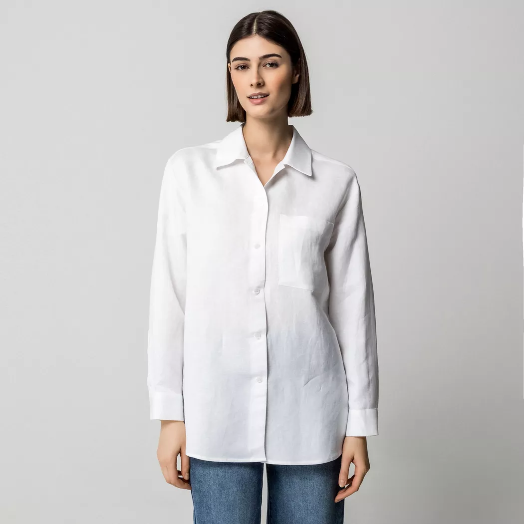 Manor Woman - Bluse, für Damen, Weiss, Größe 38 2