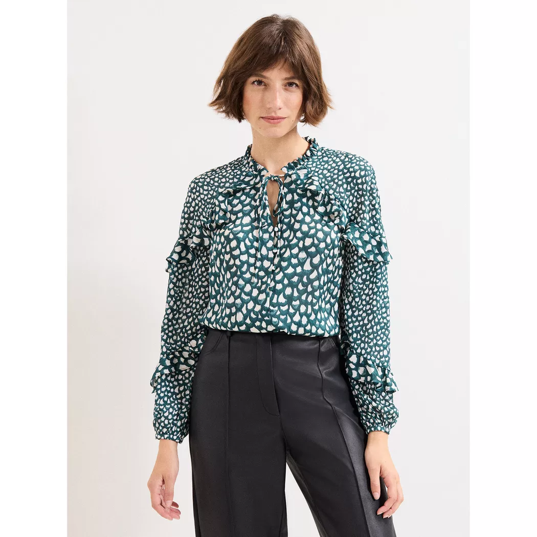 Phase Eight - Bluse, für Damen, Grün Größe 40