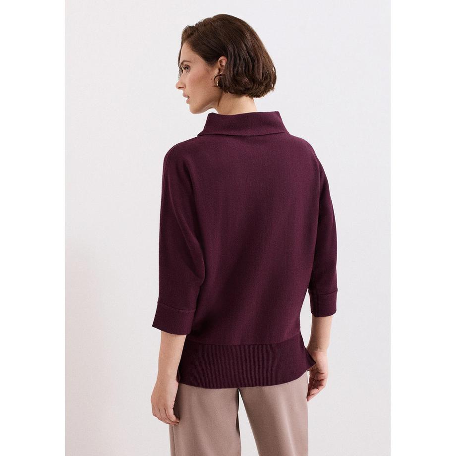 Phase Eight Salima Pullover mit Stehkragen  