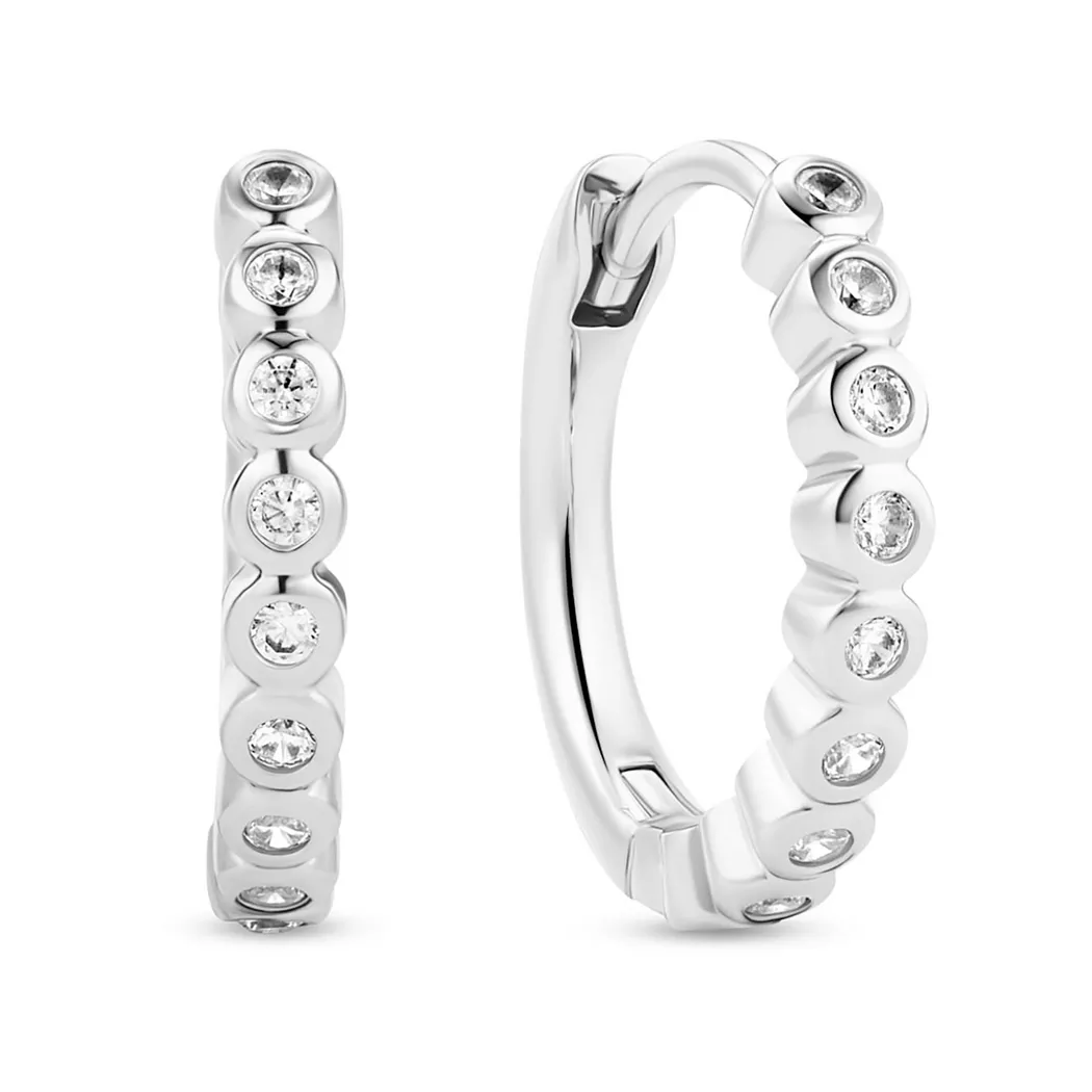 Sif Jakobs - Creolen, Essenza, One Size, Silber