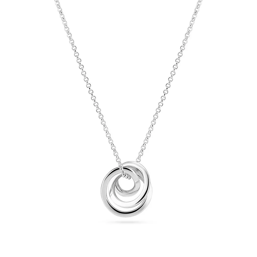 Sif Jakobs - Halskette, Spirale, 45cm, Silber