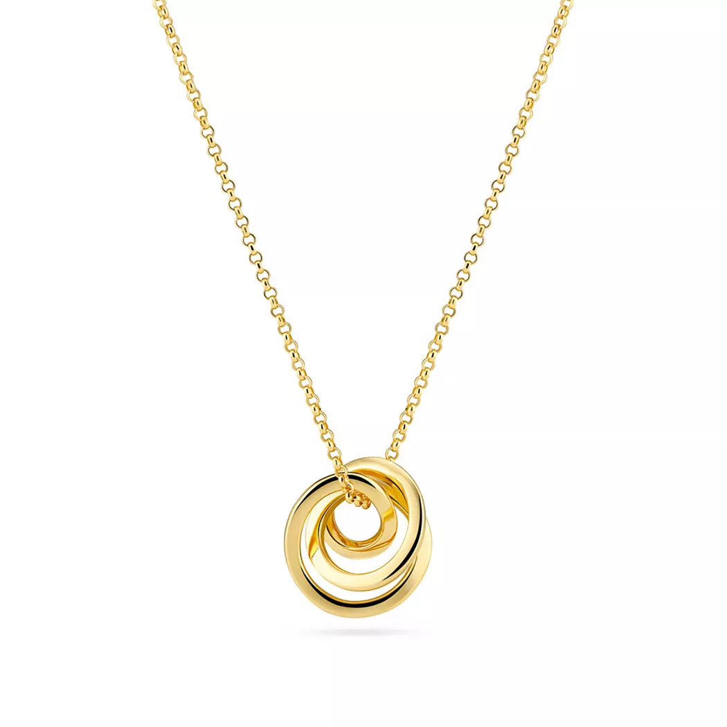 Sif Jakobs - Halskette, Spirale, 45cm, Goldfarben 2