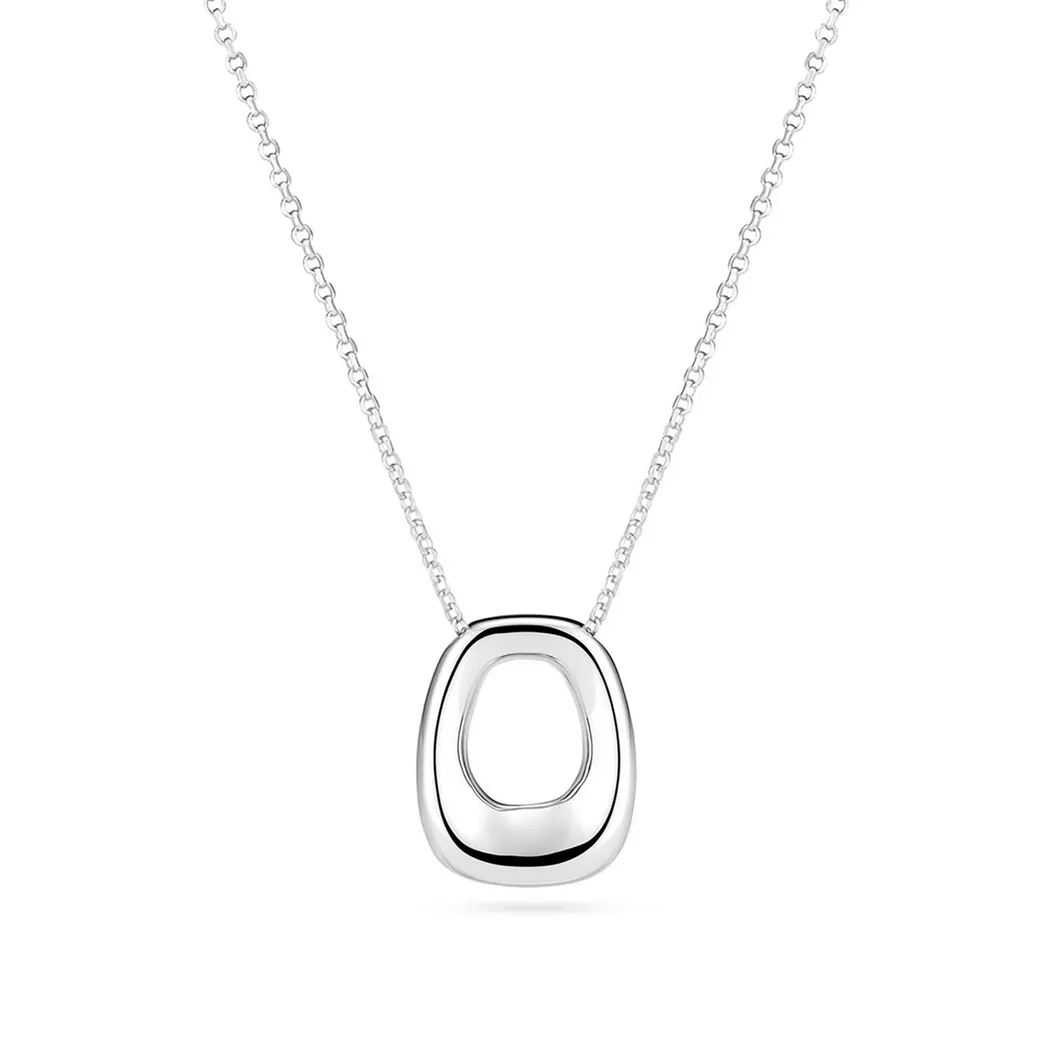 Sif Jakobs - Halskette, Borsa, 45cm, Silber