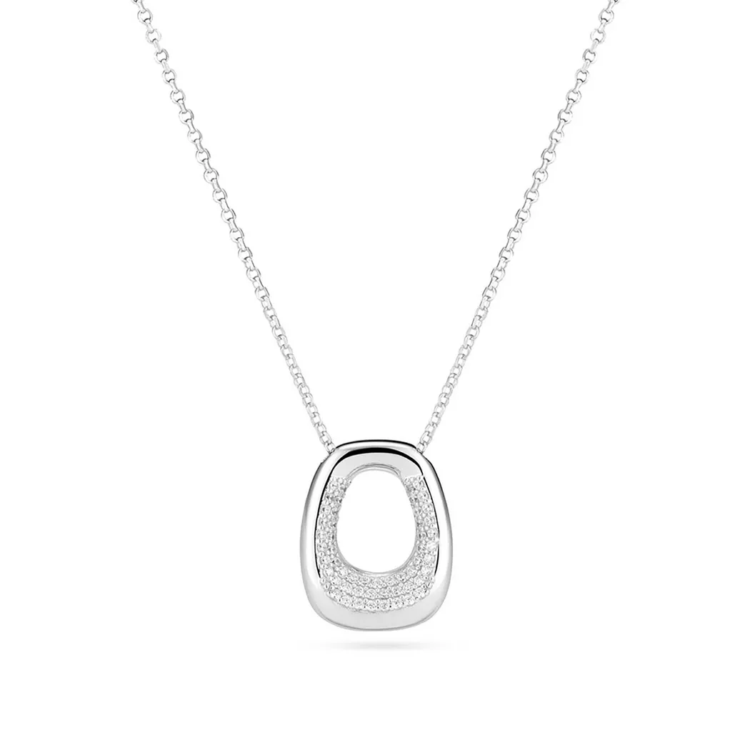 Sif Jakobs - Halskette, Borsa, 45cm, Silber 2
