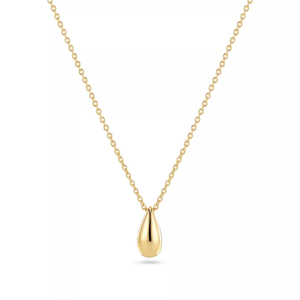 Sif Jakobs - Halskette, Essenza, 45cm, Goldfarben