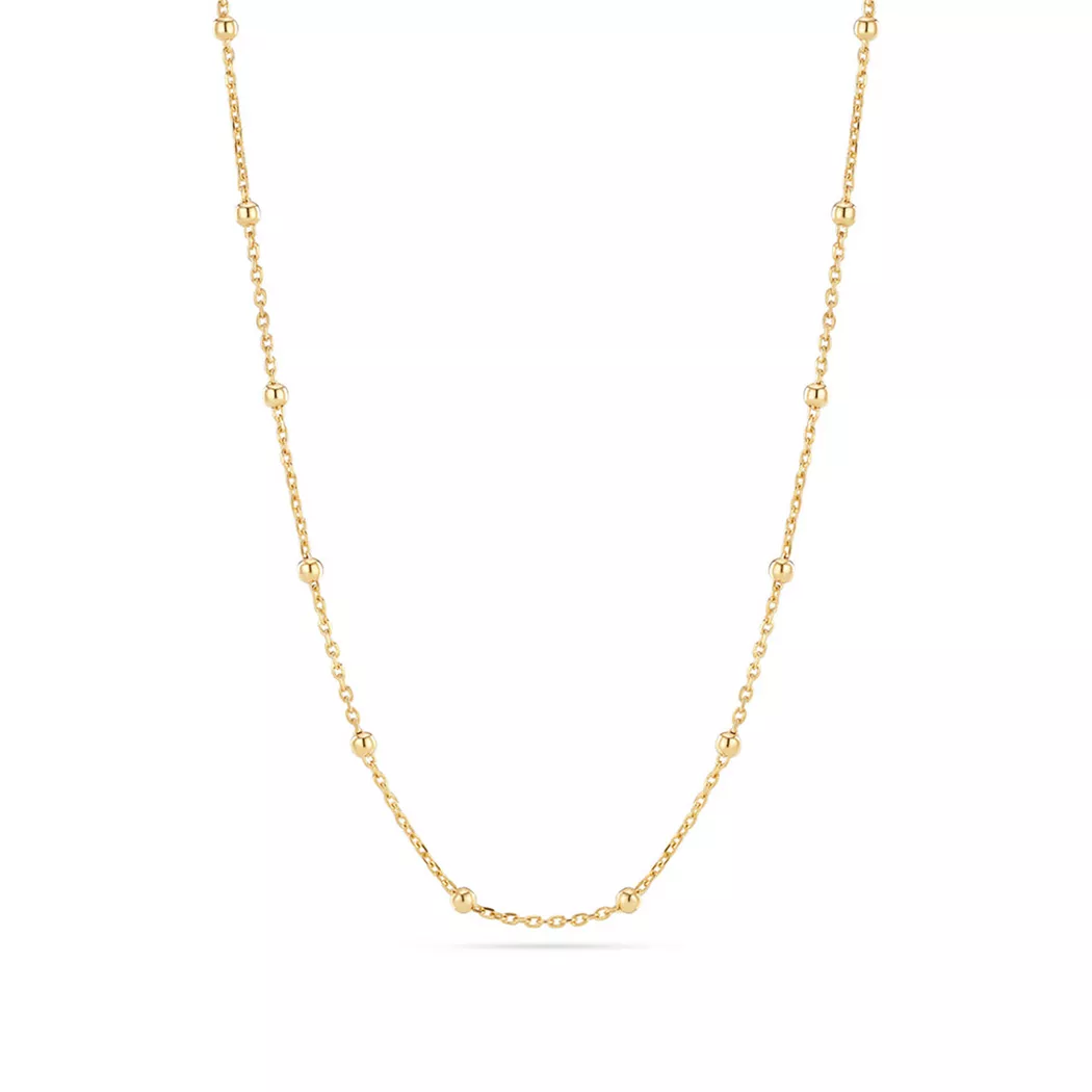 Sif Jakobs - Halskette, Essenza, 45cm, Goldfarben 5