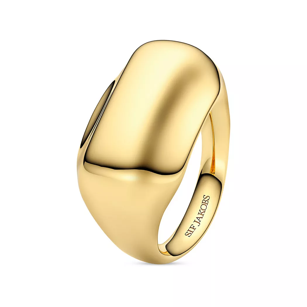 Sif Jakobs - Ring, Borsa, 54, Goldfarben