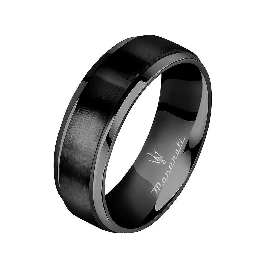 Maserati - Ring, Ceramic, 65, Silberfarben